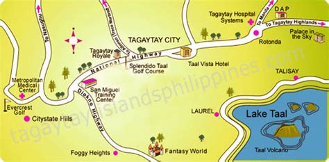 dap tagaytay|tagaytay philippines map.